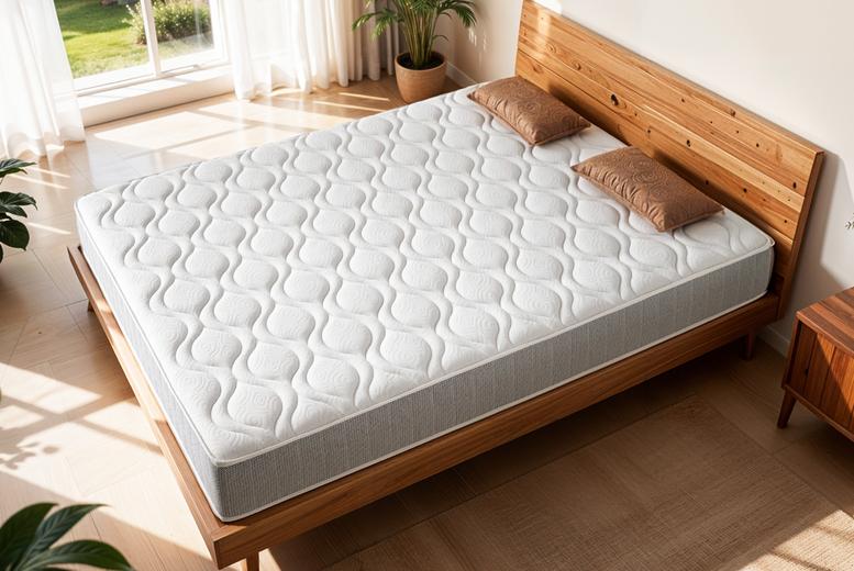 Visco Luxury Pureflex Memory Foam Mattress - Ventilating, Medium-Firm, 5 Sizes