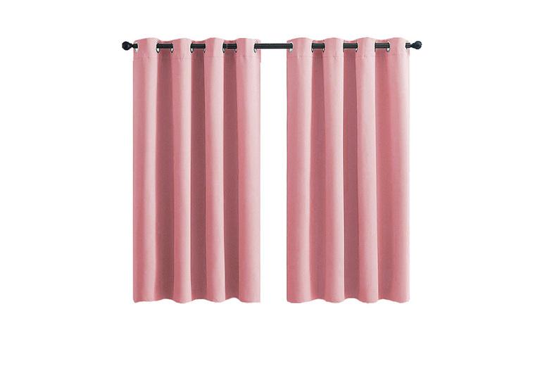 Thermal Insulating Blackout Curtains - 100% Polyester, 46X54" - 9 Colour Options