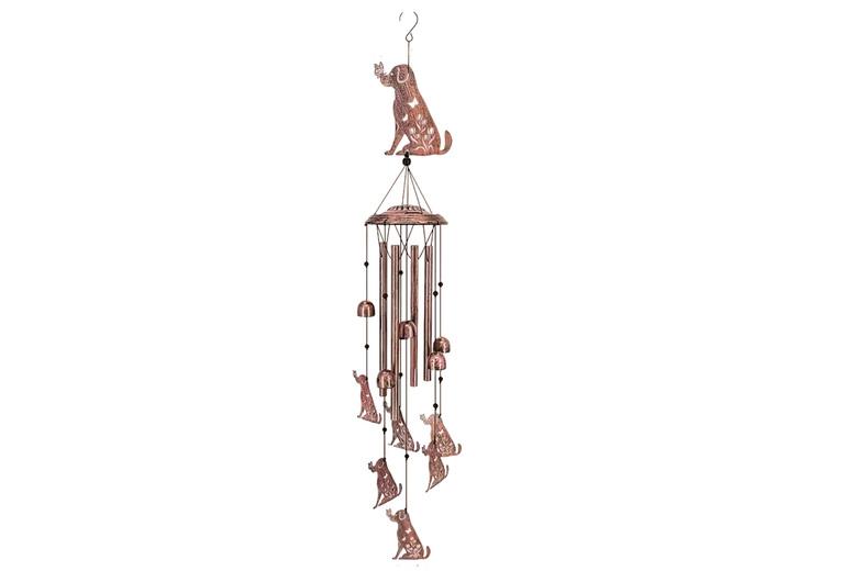 Whimsical Animal Motif Wind Chimes - Vintage Style For Outdoors