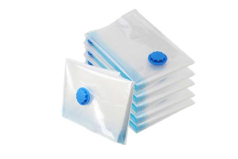Large Vacuum Storage Bag For Bedding & Clothes - 50X70Cm, Moisture & Mildew Protection, Space Saver