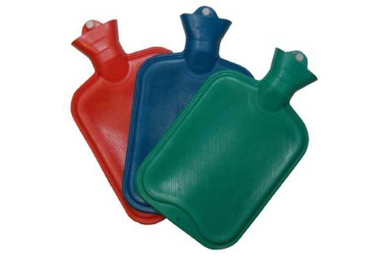 2-Litre Large Capacity Rubber Hot Water Bottle - Cosy, Colourful, Long-Lasting Warmth