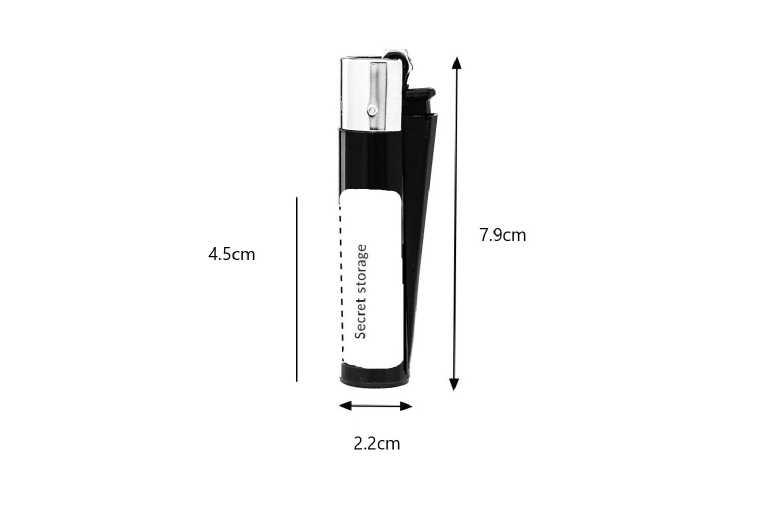 Secret Stash Lighter - Novelty Christmas Stocking Filler Gift For Him Or Her, Emergency Cash Holder, Festive Secret Santa Surprise