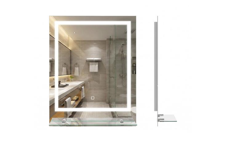 Anti-Fog Led Bathroom Mirror With Adjustable Light