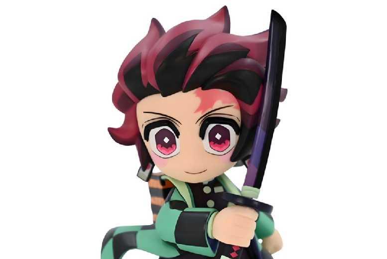 Demon Slayer Tanjiro Kamado Official Collectible Figure Toy - Ages 6+, Durable Pvc, Anime Gift