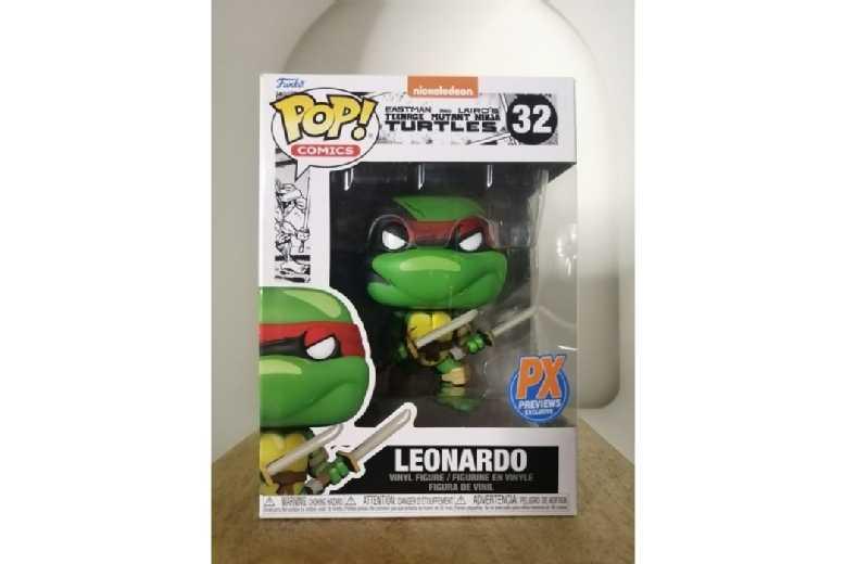 Funko Pop Leonardo Ninja Turtles Collectible Figure - Ages 3+, Iconic Tmnt Toy, Imaginative Play