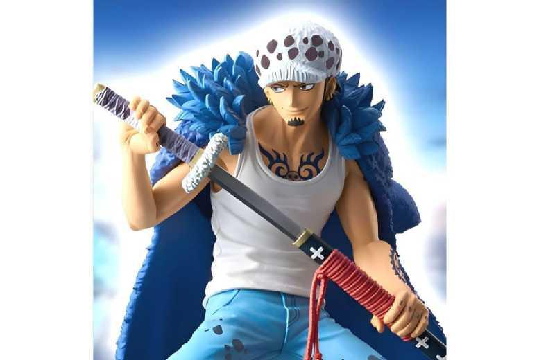 Banpresto Trafalgar Law 22Cm Grandista Collectible Figurine - One Piece, Ages 3+, Durable Display Toy
