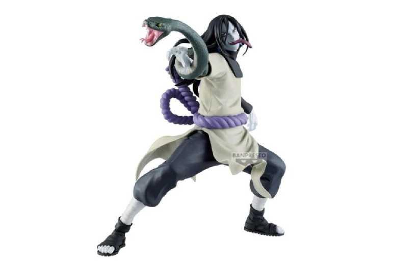 Orochimaru B Action Figure - Naruto Shippuden Collectible Toy (Ages 14+, Anime, Display, Imaginative Play)