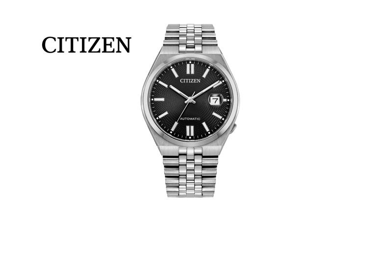 Citizen Tsuyosa 60 Automatic Watch With Black Dial