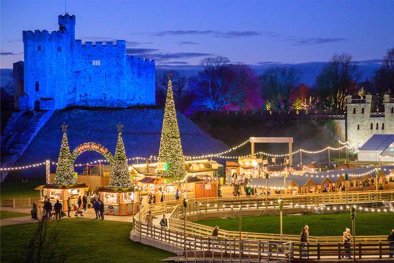 4* Cardiff Christmas Market Stay At The Majestic Hotel With Breakfast, Mulled Wine & Late Check-Out For Two