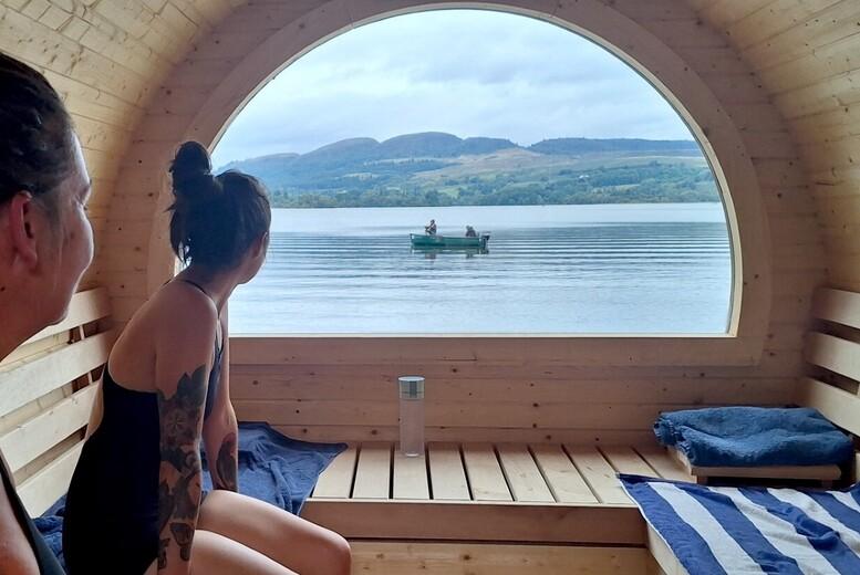 4* Lake Of Menteith Luxury Lakeside Log Cabin Stay For Up To 4 - Up To 4 Nights With Early Check-In, Sauna Access & Late Checkout At Lochend Chalets |