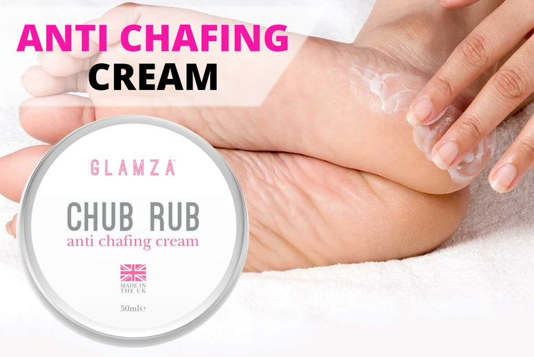€3.99 instead of €11.49 for a tub of chub rub anti-chafing cream from  Glamza - save 65% - Dealy - Daily Deals